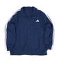 adidas 3ST WVウーブントラックジャケット ナイトインディゴ×ホワイト