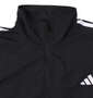 adidas 3ST WVウーブントラックジャケット ブラック×ホワイト: