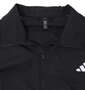 adidas 3ST WVウーブントラックジャケット ブラック×ホワイト:
