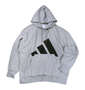 adidas BLスウェットフーディ ミディアムグレーヘザー