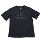 adidas WO-ES FR LOGO半袖Tシャツ ブラック