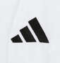 adidas ESS+3S長袖Tシャツ ホワイト: 刺繍(左胸)