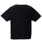 De/Ou 消臭クルーネック半袖Tシャツ ブラック: バックスタイル