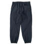 OUTDOOR PRODUCTS ポリストレッチ撥水防風裏フリースクライミングジョガーパンツ ネイビー: バックスタイル