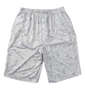 OUTDOOR PRODUCTS DRYメッシュ総柄ハーフパンツ グレー: バックスタイル