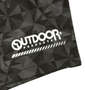 OUTDOOR PRODUCTS DRYメッシュ総柄ハーフパンツ ブラック: プリント