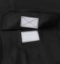 OUTDOOR PRODUCTS 綿麻ロールアップ長袖シャツ ブラック: 胸ポケット（マジックテープ付き）