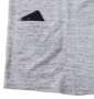 launching pad スラブ杢ワッフルショールジャケット+半袖Tシャツ ホワイト杢×ブラック: ジャケットサイドポケット