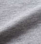 黒柴印和んこ堂 ミニ裏毛半袖フルジップパーカー+半袖Tシャツ モクグレー×ブラック: 生地拡大