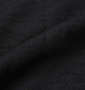 launching pad オルテガジャガード半袖フルジップパーカー+半袖Tシャツ ブラック×ホワイト: 生地拡大