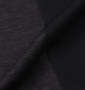 VOLCANIC カチオン天竺切替半袖Tシャツ+ハーフパンツ ブラック杢: 生地拡大