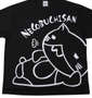 NECOBUCHI-SAN DRYハニカムメッシュ半袖Tシャツ ブラック:
