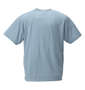 OUTDOOR PRODUCTS DRYメッシュ半袖Tシャツ サックス: バックスタイル