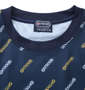 OUTDOOR PRODUCTS DRYメッシュロゴプリント半袖Tシャツ ネイビー: