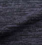 launching pad 引き揃え天竺ランダムボーダーコーディガン+半袖Tシャツ ブラック杢×ブラック: 生地拡大
