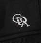 GLADIATE リフレクタープリントフルジップパーカー ブラック: ポケット刺繍