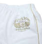 COLLINS ジャージスタンドジャケットセット ホワイト: パンツ左上プリント