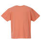 OUTDOOR PRODUCTS 天竺ポケット付半袖Tシャツ オレンジ: バックスタイル