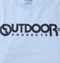 OUTDOOR PRODUCTS 天竺半袖Tシャツ サックス: