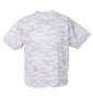 OUTDOOR PRODUCTS DRYメッシュカモフラ柄半袖Tシャツ グレー系: バックスタイル