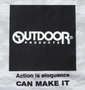 OUTDOOR PRODUCTS DRYメッシュカモフラ柄半袖Tシャツ グレー系: