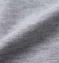 黒柴印和んこ堂 ミニ裏毛半袖フルジップパーカー+天竺半袖Tシャツ グレー×ブラック: パーカー:生地拡大