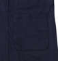 launching pad 五分袖コーディガン+半袖Tシャツ ネイビー×ブラック: サイドポケット