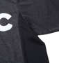 VOLCANIC カチオン天竺切替半袖Tシャツ+ハーフパンツ ブラック杢: Tシャツサイド生地切替