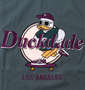b-one-soul DUCK DUDEハードダック半袖Tシャツ フォレストグリーン: フロント刺繍・アップリケ