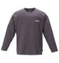 OUTDOOR PRODUCTS 天竺ポケット付長袖Tシャツ チャコール: