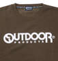 OUTDOOR PRODUCTS 裏起毛クルートレーナー カーキ: