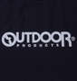 OUTDOOR PRODUCTS DRYメッシュ半袖Tシャツ ネイビー: プリント