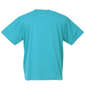OUTDOOR PRODUCTS DRYメッシュ半袖Tシャツ ターコイズ: バックスタイル