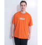 OUTDOOR PRODUCTS DRYメッシュ半袖Tシャツ オレンジ: モデル着用イメージ