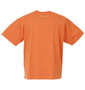 OUTDOOR PRODUCTS DRYメッシュ半袖Tシャツ オレンジ: バックスタイル