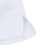Mc.S.P DRYハニカムメッシュB.D半袖ポロシャツ ホワイト: サイドスリット