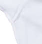 Mc.S.P 消臭テープ付鹿の子半袖ポロシャツ ホワイト: 脇下消臭テープ