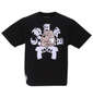 GALFY チャカ半袖Tシャツ ブラック: