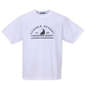 COLLINS メッシュボーダーノースリーブフルジップパーカー+半袖Tシャツ ネイビー×ホワイト: 半袖Tシャツ