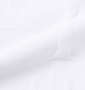 BEAUMERE 膨れジャガード長袖カーディガン+半袖Tシャツ ホワイト×ブラック: 生地拡大