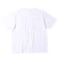 launching pad コーディガン+半袖Tシャツ チャコール杢×ホワイト: