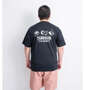 NECOBUCHI-SAN DRYハニカムメッシュ半袖Tシャツ ブラック:
