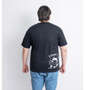 NECOBUCHI-SAN DRYハニカムメッシュ半袖Tシャツ ブラック: