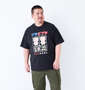 豊天 プラビブタDRYハニカムメッシュ半袖Tシャツ ブラック: 身長：176.5cm/バスト：118cm/着用サイズ：3L
