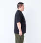 豊天 プラビブタDRYハニカムメッシュ半袖Tシャツ ブラック: