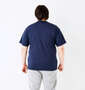 豊天 THE BIBUTA FACE DRYハニカムメッシュ半袖Tシャツ ネイビー: