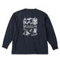 OUTDOOR PRODUCTS 天竺長袖Tシャツ ネイビー