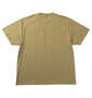 OUTDOOR PRODUCTS 天竺半袖Tシャツ カーキ: バックスタイル