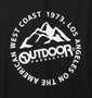 OUTDOOR PRODUCTS DRYメッシュ半袖Tシャツ ブラック: プリント