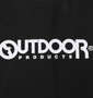 OUTDOOR PRODUCTS DRYメッシュ半袖Tシャツ ブラック: プリント